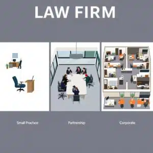 Image Representing Possible Company Structures for a Law Firm